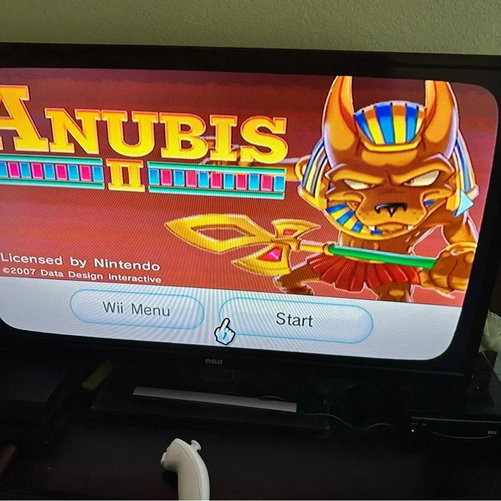 Nintendo Wii Anubis II complete with manual